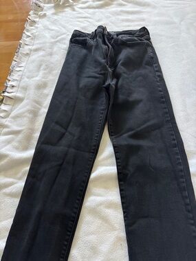 Just Black Washed Black High-Rise Jeans